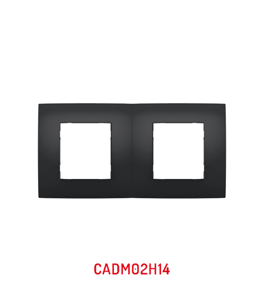 Cadre gris noir
