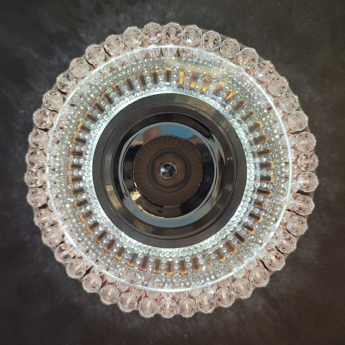 SPOT LED CRISTAL JM-03 WH-GD