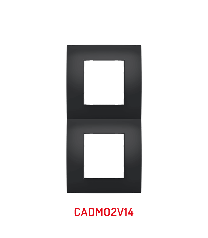 Cadre gris noir