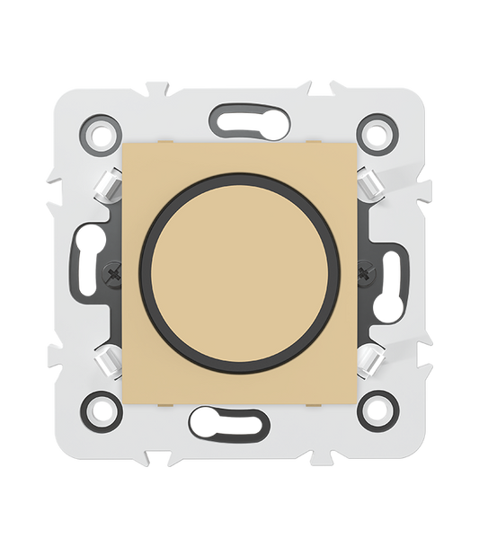 Poussoir-Rond-Non-Lumineux