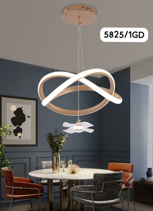 LUSTRE MODERNE 5825/1GD