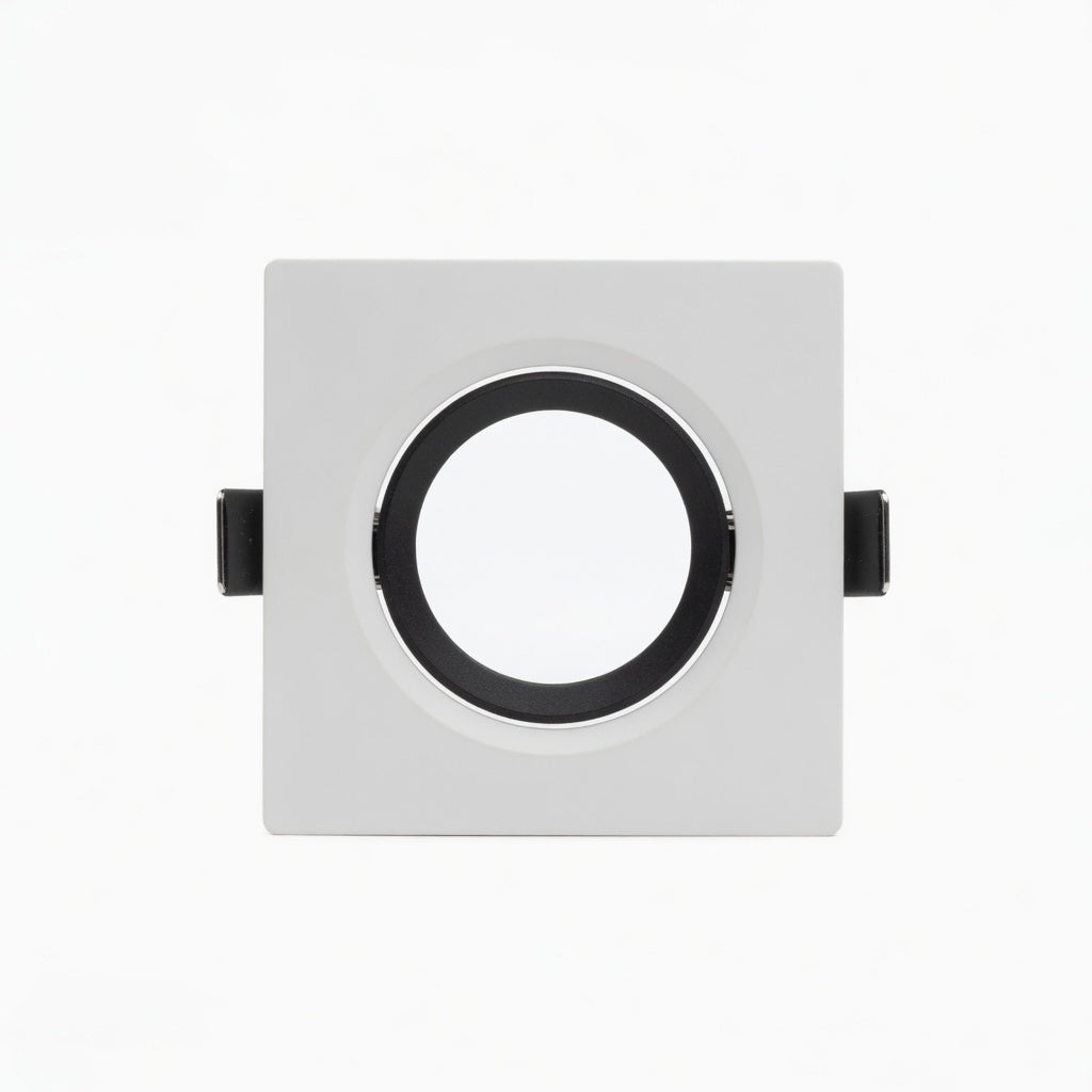 SPOT CARRE WH/BK SWITCH