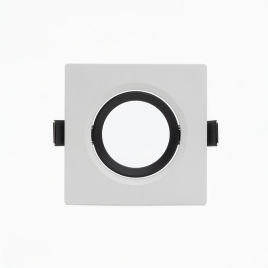 SPOT CARRE WH/BK SWITCH