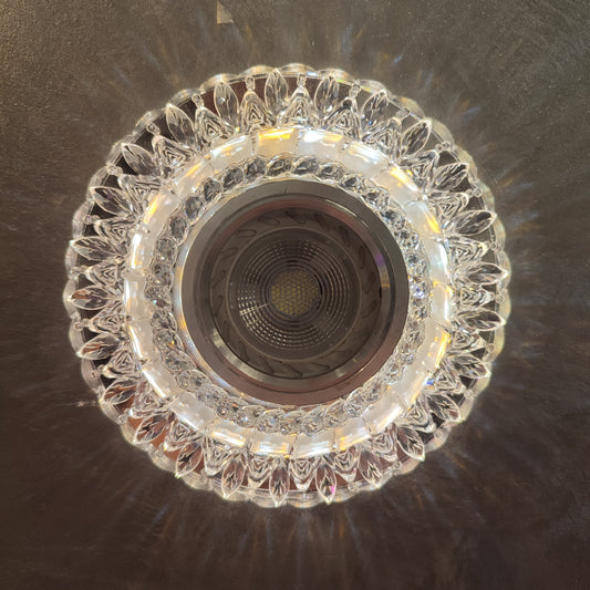 SPOT LED CRISTAL B-431 WH+GD