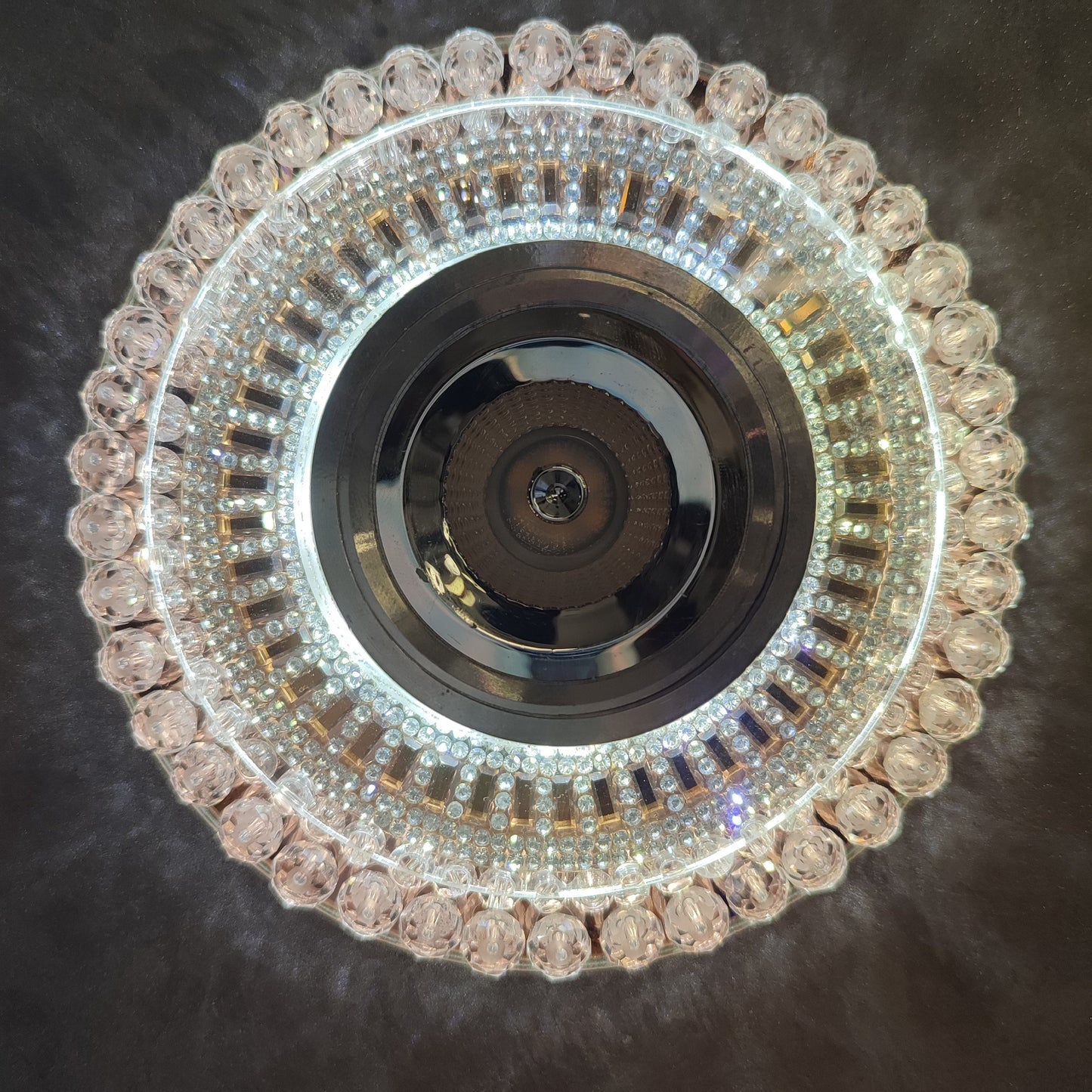 SPOT LED CRISTAL JM-03 WH-GD