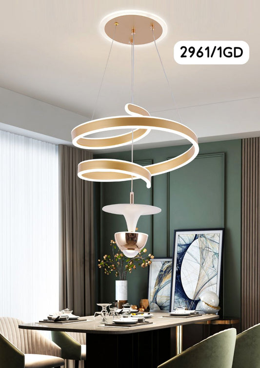 LUSTRE MODERNE 2961/1GD